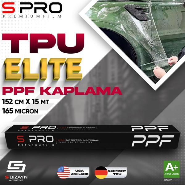S Pro PPF Boya Koruma Filmi TPU Elite 165mic 152cm/15mt - Image 1