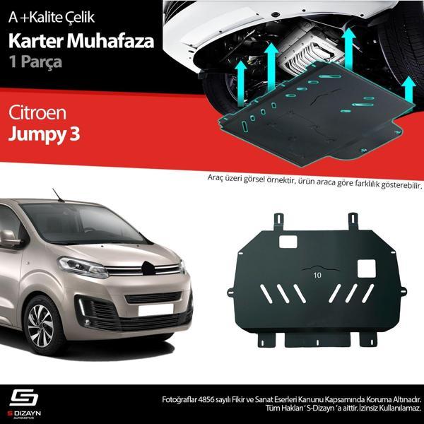 S-Dizayn Citroen Jumpy Çelik Karter Muhafaza 2016 Üzeri A+ Kalite - Image 1