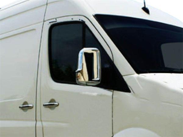 VW Crafter Ayna Kapağı 2 Prç Abs Krom 2006-2011 - Image 1