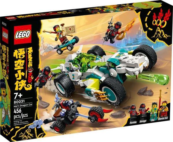 LEGO Monkie Kid 80031 Mei's Dragon Car +5 Yaş (456 Parça) - Image 1