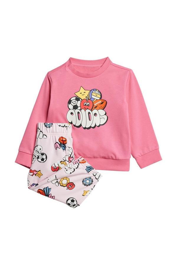 adidas Pembe  Bebek  Eşofman I FUN AOP JOG JD0061 Pembe  Bebek  Eşofman I FUN AOP JOG JD0061 - Image 1
