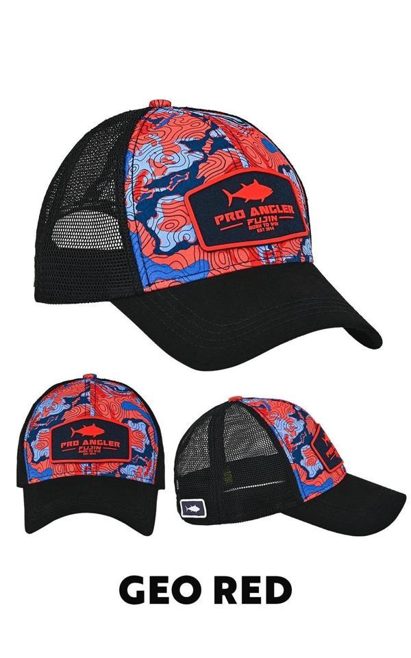 Fujin Pro Angler GEO Red Balıkçı Şapkası - Image 1