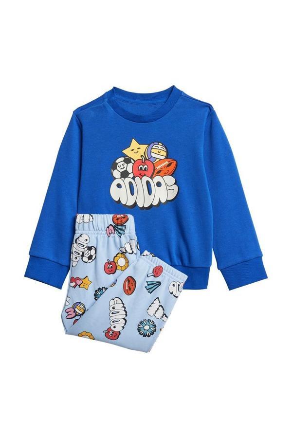 adidas Mavi  Bebek  Eşofman I FUN AOP JOG JI6236 Mavi  Bebek  Eşofman I FUN AOP JOG JI6236 - Image 1