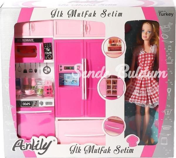 02318 Anlily Bebekli Mutfak Dolabı Oyun Seti Oydaş - Image 1