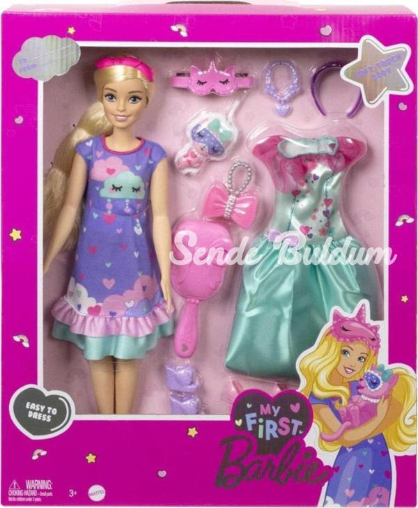 HMM66 My First Barbie  İlk Barbie Bebeğim  Delüks Bebek - Image 1