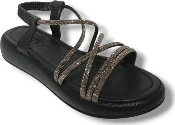 Fancy 51-25 Antomik Taşlı Dolgu Topuk Kadın Sandalet - Image 1