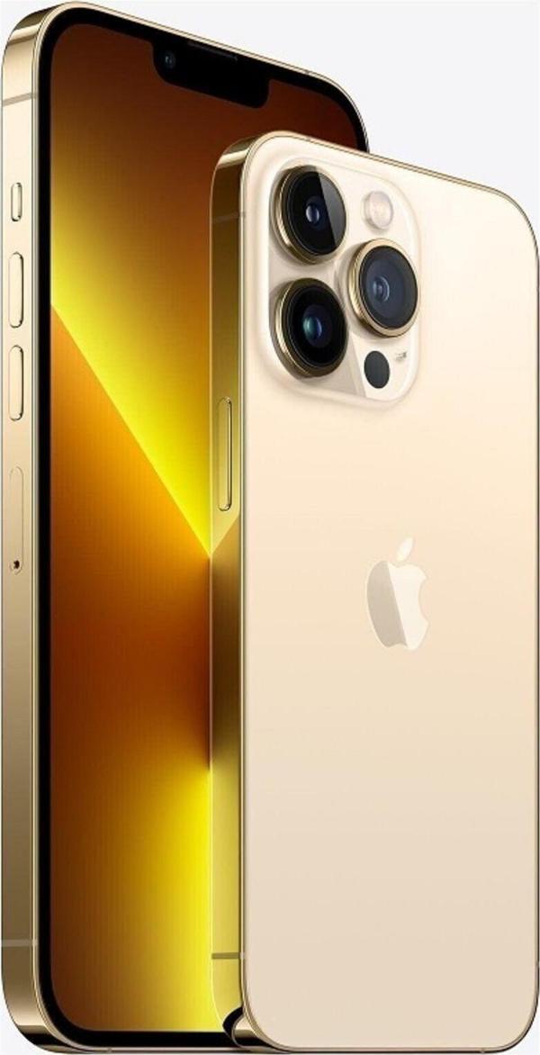 Yenilenmiş iPhone 13 Pro Max 128 GB Gold A Kalite Cep Telefonu  - Image 1