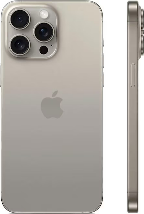 Yenilenmiş iPhone 15 Pro Max 256 GB Naturel B Kalite Cep Telefonu  - Image 1