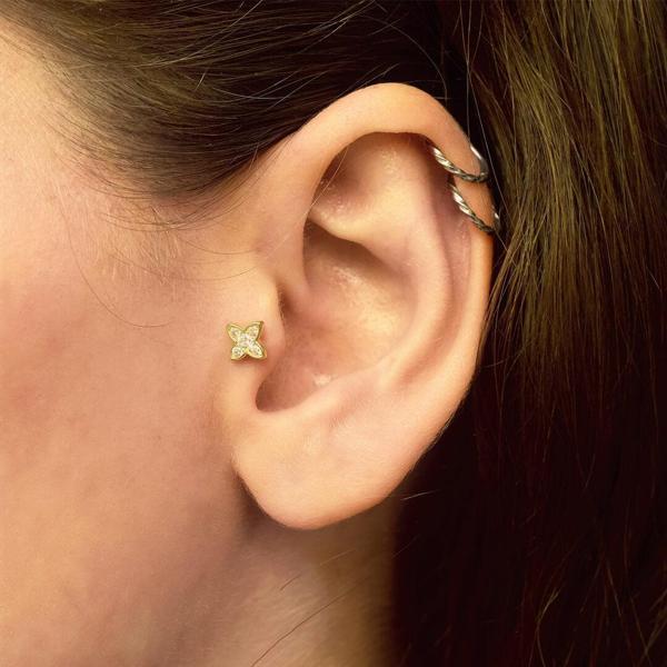 Çiçek Tragus Küpe - Image 1