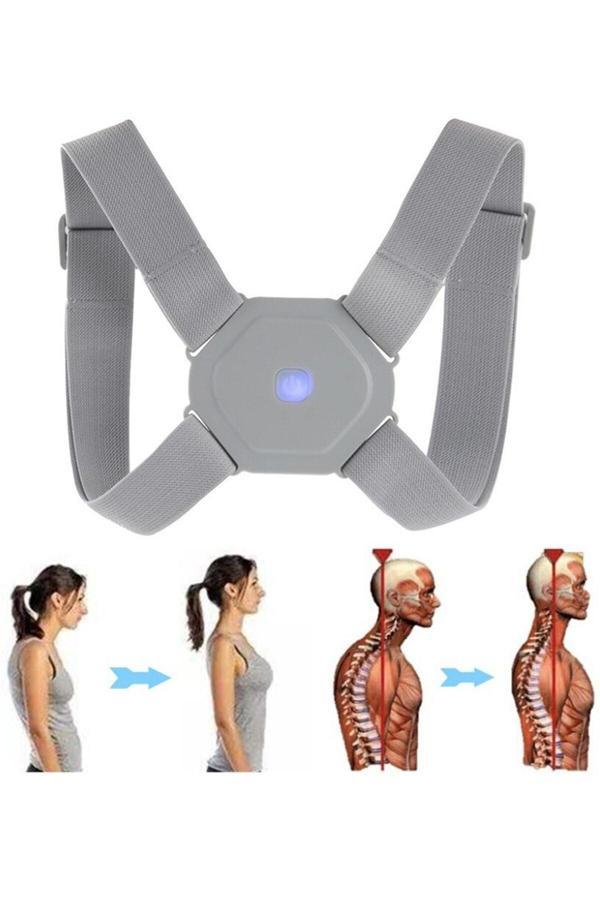 Mobee Titreşimli Usb Şarjlı Dik Duruş Korsesi - Image 1