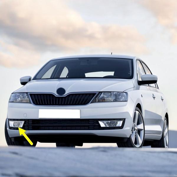 Skoda Rapid 2013-2016 Ön Sağ Sis Farı Krom Tip 5JA941702 - Image 1