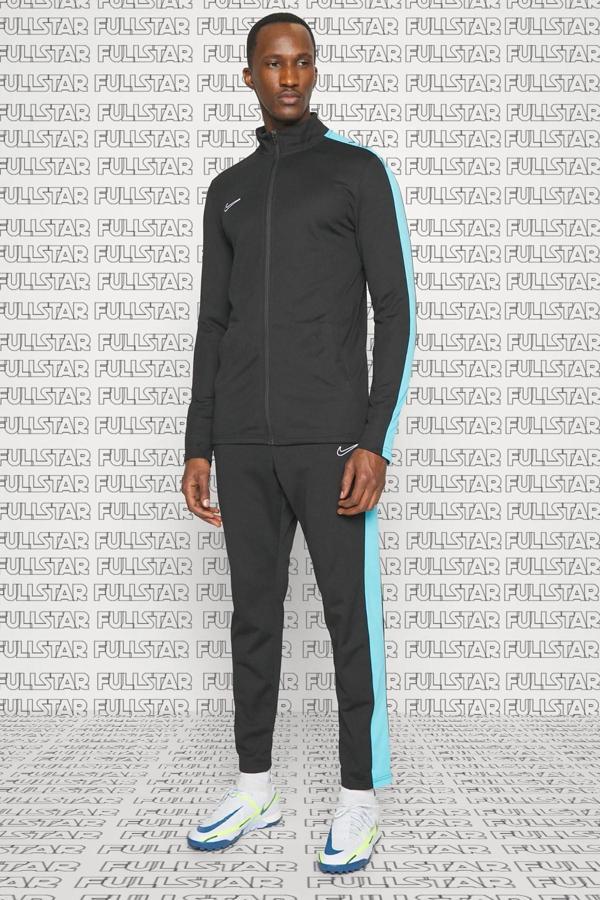 Nike F. C. Academy 23 Track Suit Siyah Erkek Eşofman Takımı Fermuarlı Cepler - Image 1