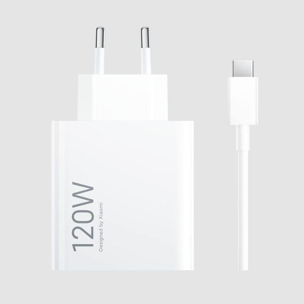 Mi 120W Hızlı Şarj Cihazı - Orijinal Güç Adaptörü, Turbo Şarj Desteği, USB-C, Tüm Cihazlarla Uyumlu - Image 1
