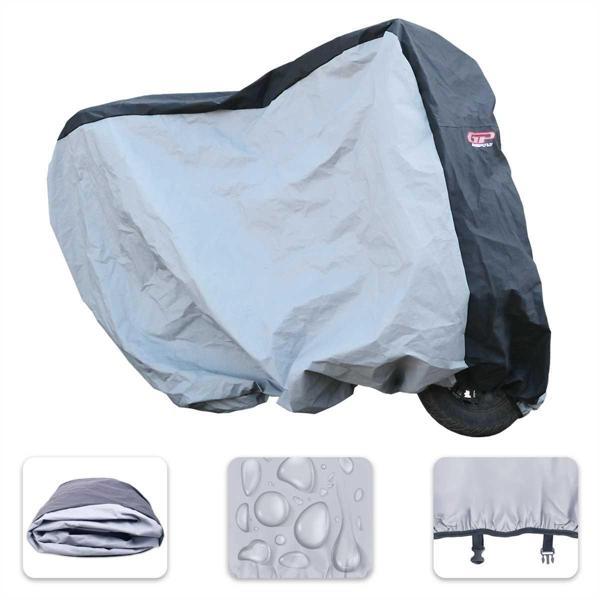 GP Kompozit Universal Küçük Boy Motosiklet Brandası Gri - Image 1