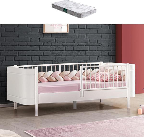 Montessori Karyola, Lidya Montessori Karyola Yatak - Beyaz 1 Adet Comfort Yatak - Image 1
