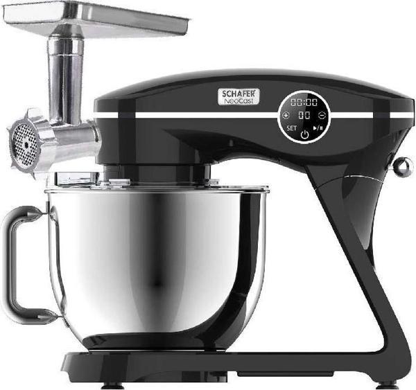 Schafer Neo Cast Plus Kıyma Aparatlı Stand Mikser Döküm Antrasit - Image 1