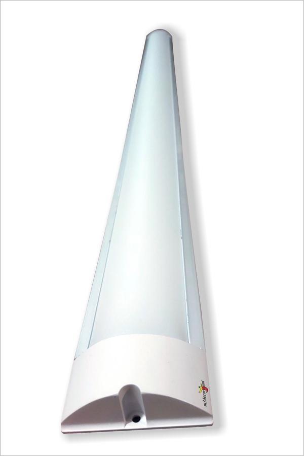 Uzun Dar 120 cm Led li Fluoresant Parlak Beyaz Işıklı Mutfak Dolap Altı Tavan Yer Aydınlatma Lambası - Image 1