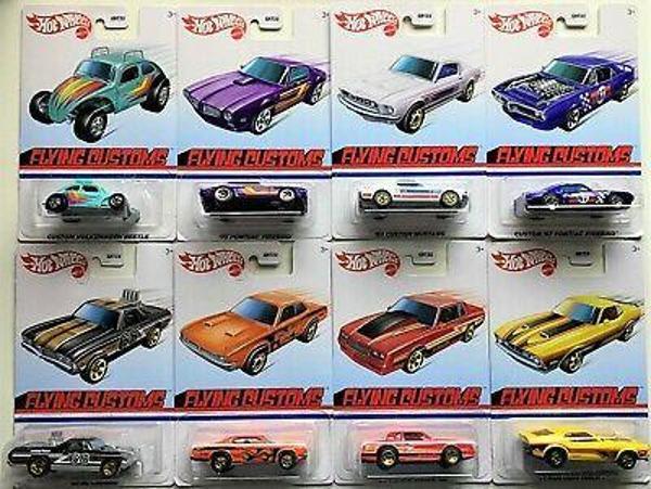 Hot Wheels 2021 Flying Customs 8 Araçlık Set - Image 1