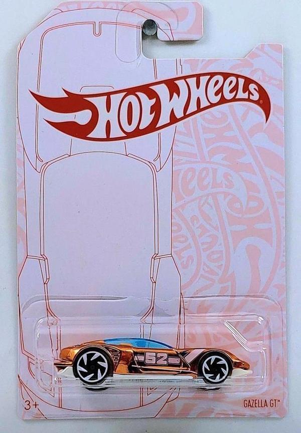 Hot Wheels 52nd Anniversary Pearl and Chrome Series GJW55 Gazella GT - Image 1