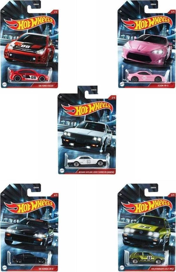 Hot Wheels GYN19 Cult Racers Set - Image 1