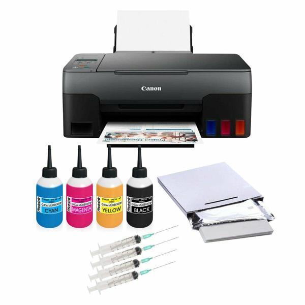 RESİMLİ PASTA YAZICISI - CANON PIXMA G3470 Gıda Mürekkepli BİTMEYEN KARTUŞ SİSTEMİ - Image 1