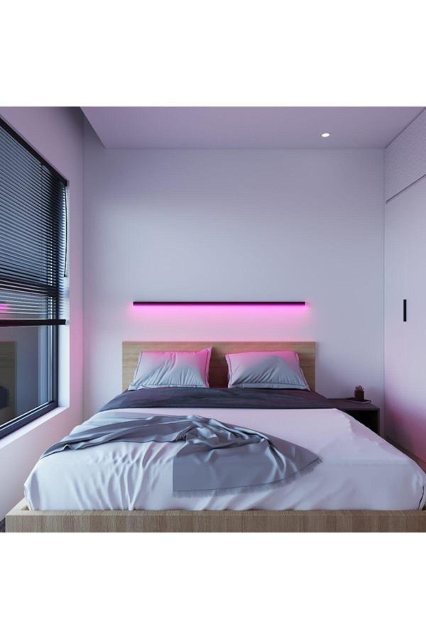 Luciole Pinkblue Light Uzaktan Kumandalı Aplik Gece Lambası Rgb 256 Renk Lambader Yuksek Işık Sistemi - Image 1