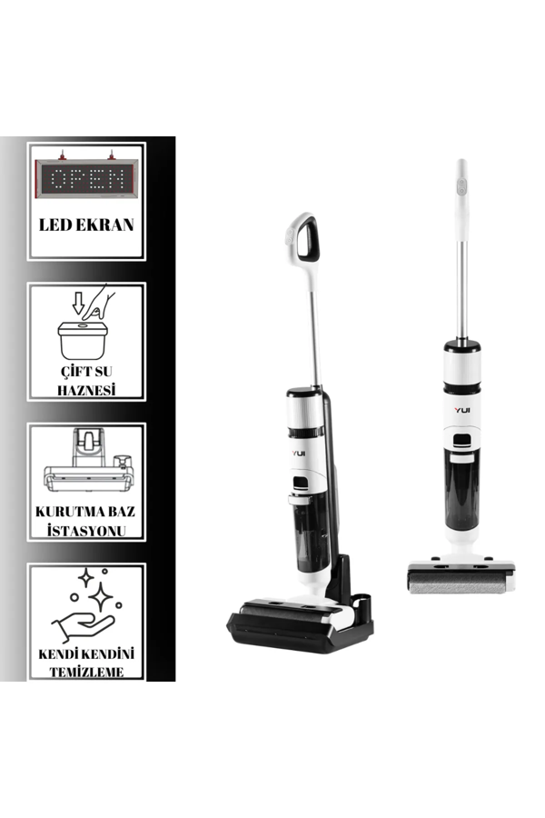 DS25 Pro Max Dijital Ekranlı Islak-Kuru Zemin Temizleyici - Image 1