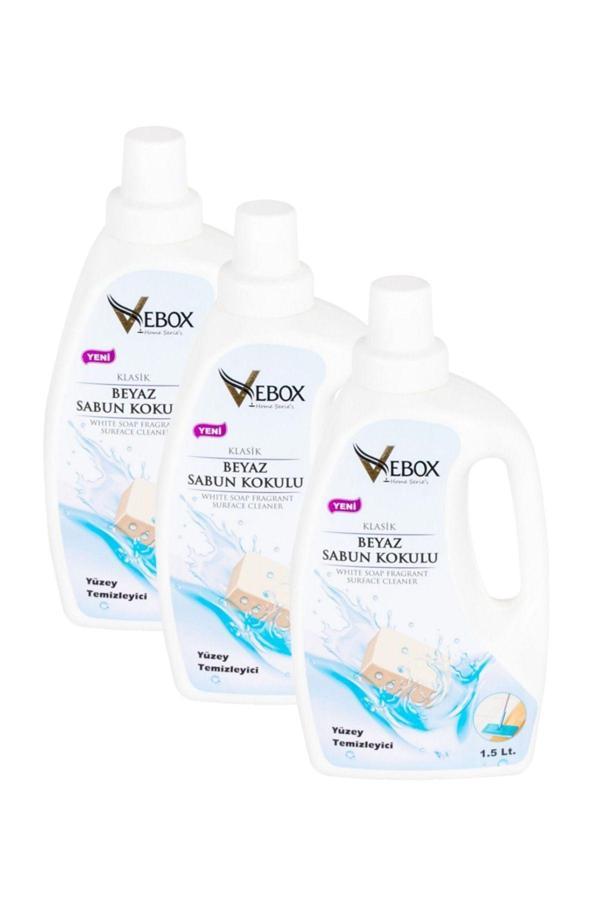 Vebox Beyaz Sabun Kokulu Yüzey Temizleyici 1,5x3 - Image 1