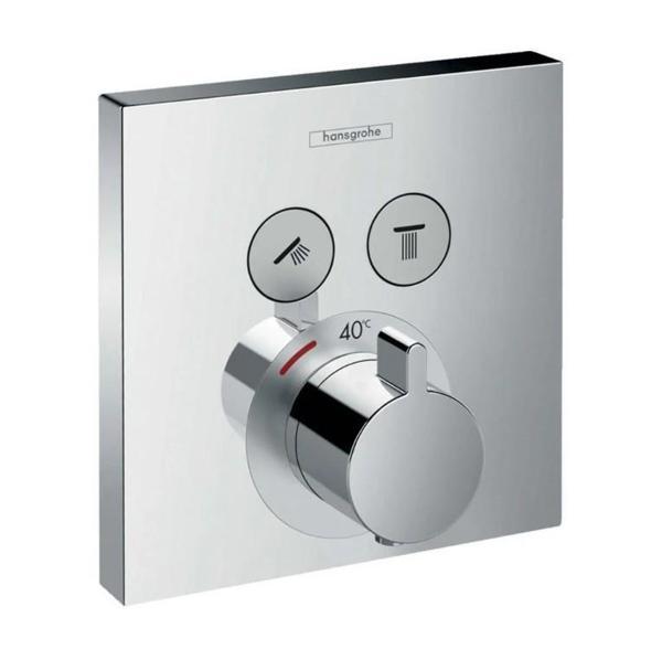 Hansgrohe Showerselect Termostatik Ankastre  Banyo Bataryası 2 Çıkış 15763000 - Image 1