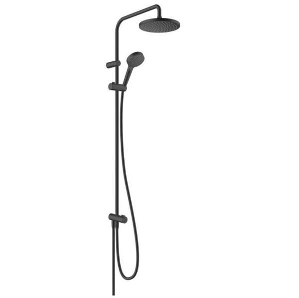 Hansgrohe Vernis Blend 200 Reno Duş Kolonu Satin Siyah 26272670 - Image 1