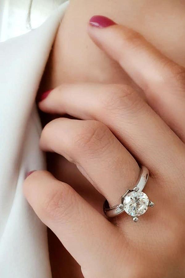 SKY DIAMOND Tek taş yüzük  - Image 1
