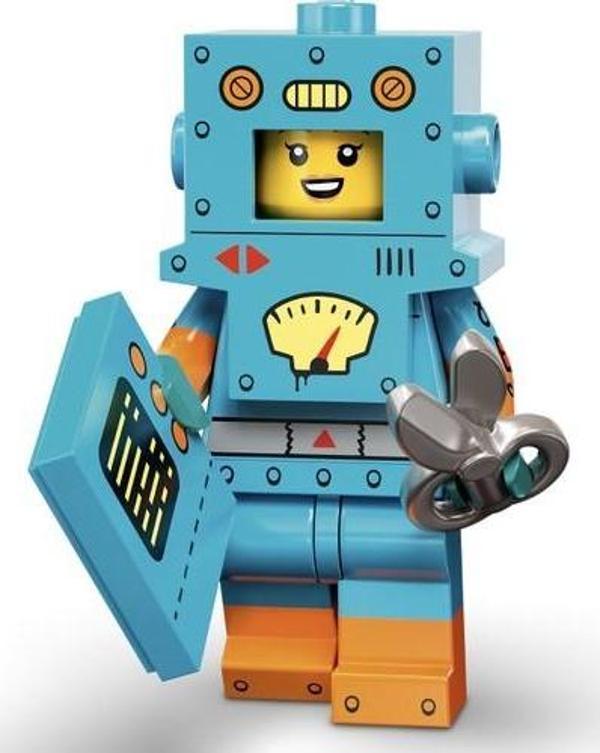 LEGO Minifigures 71034 Series 23 : 6.Cardboard Robot +5 Yaş (1 Parça) - Image 1