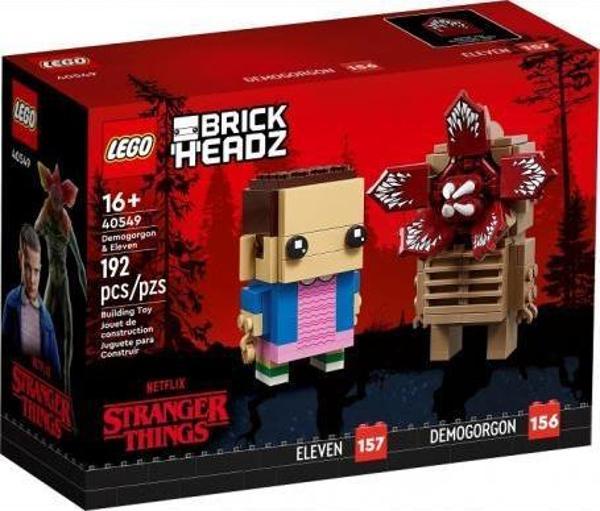 LEGO BrickHeadz 40549 Demogorgon and Eleven +16 Yaş (192 Parça) - Image 1