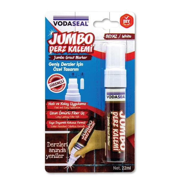 VodaSeal Derz Kalemi Jumbo 5-15 mm. - 22 ml. - Beyaz - Image 1