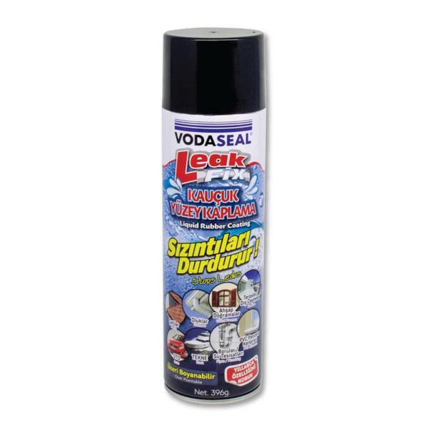 VodaSeal LeakFix Kauçuk Kaplama Sızdırmazlık Spreyi 500 ml. - Siyah - Image 1