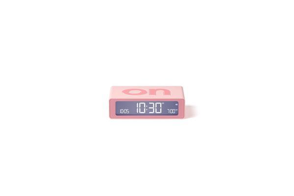Lexon Flip Mini Şarj Edilebilir Alarm Saat Pembe - Image 1