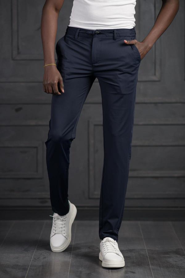 Beli Lastikli Ve İplikli Likralı Yazlık İnce Paraşüt Kumaş Jogger Pantolon  - Image 1