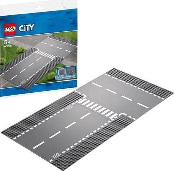 LEGO City 60236 Straight and T-Junction +5 Yaş (2 Parça) - Image 1