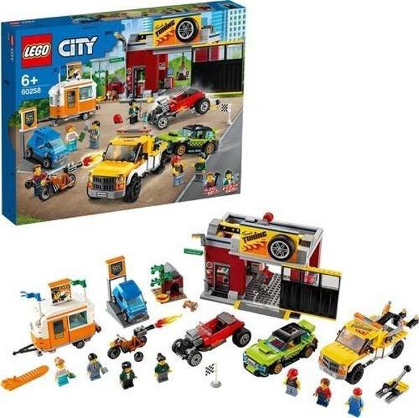 LEGO City 60258 Tuning Workshop +6 Yaş (897 Parça) - Image 1
