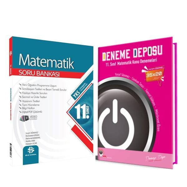 Bilgi Sarmal 11. Sınıf Matematik Soru Bankası ve Deneme Deposu Konu Denemeleri Seti 2 Kitap - Bilgi Sarmal Yayınları - Image 1