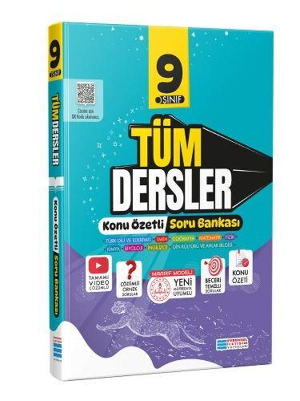 9.Sınıf Tüm Dersler Soru Bankası Evrensel İletişim Yayınları - Evrensel İletişim Yayınları - Image 1