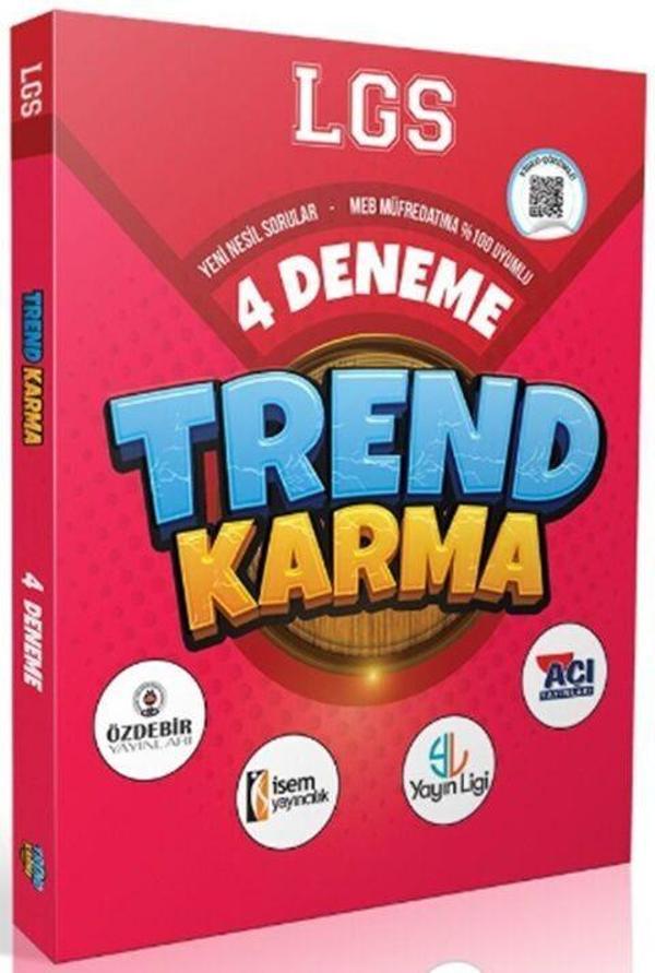 8. Sınıf LGS 4 Deneme Sınavı Trend Karma - Liderler Karması - Image 1