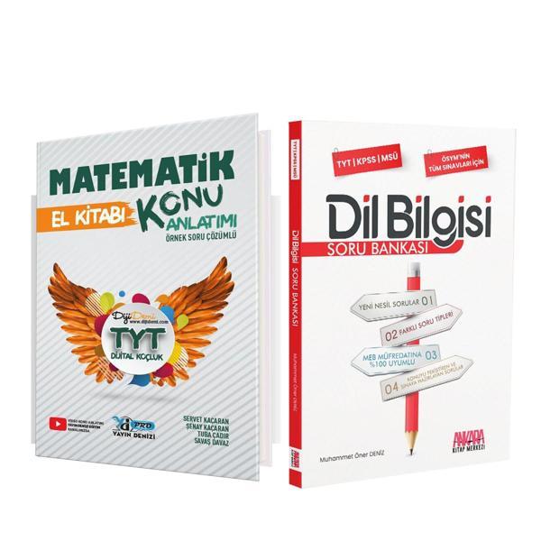 Yayın Denizi TYT Matematik Pro El Kitabı ve AKM Dil Bilgisi Soru Bankası Seti 2 Kitap - Yayın Denizi - Image 1