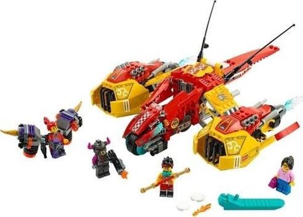 LEGO Monkie Kid 80008 Monkie Kid's Cloud Jet +8 Yaş (529 Parça) - Image 1