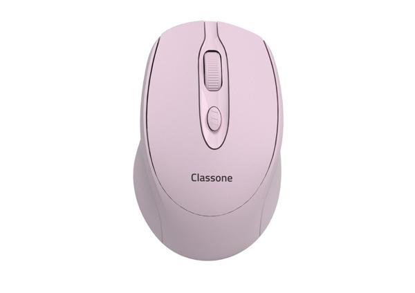 Classone CBT16 Bluetooth 2.4 Ghz Şarj Edilebilir Kablosuz Mouse Pembe - Image 1