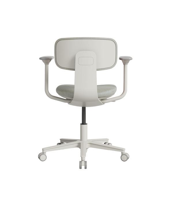 Tesla Comfort Çalışma Koltuğu - Gri Kumaş 61x74-86x60 cm - Image 1