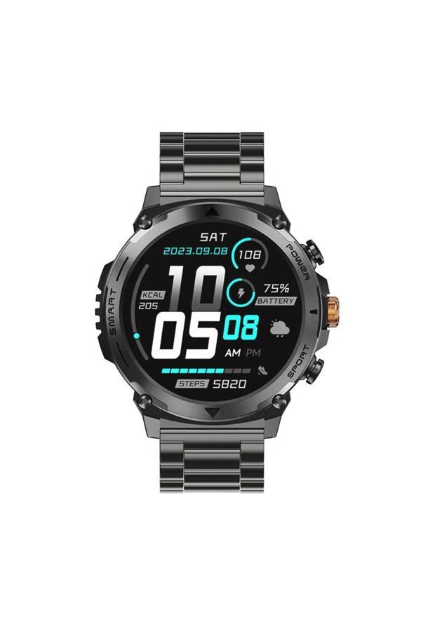 Mipo S36 Akıllı Saat Siyah - Image 1