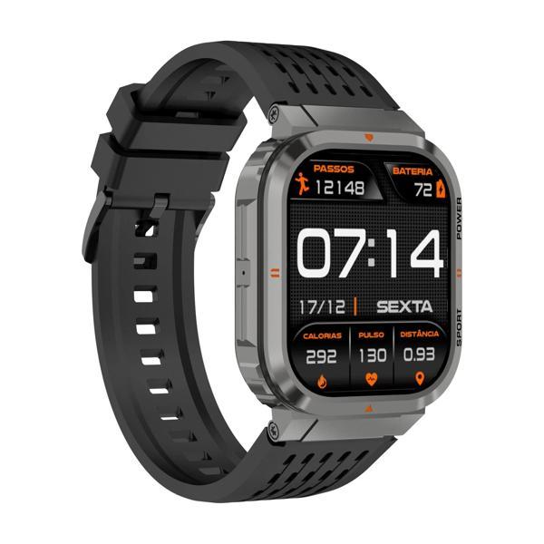 Mipo S43 Geo Akıllı Saat Titanyum Gri - Image 1