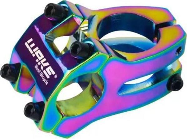 Wake Rainbow Bisiklet Kısa Gidon Boğazı 40mm Bisiklet Yedek Parça Aksesuarı WAKE RAİNBOW - Image 1