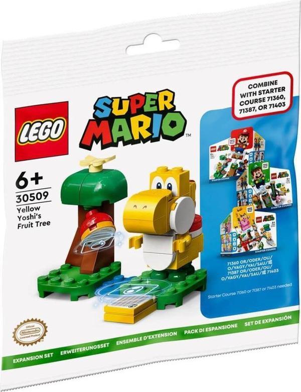 LEGO Super Mario 30509 Yellow Yoshi's Fruit Tree +6 Yaş (46 Parça) - Image 1